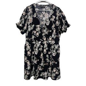 Bloom Chic Womens Floral‎ Dress Size 2XL